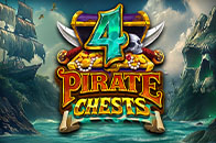 4 Pirate Chests